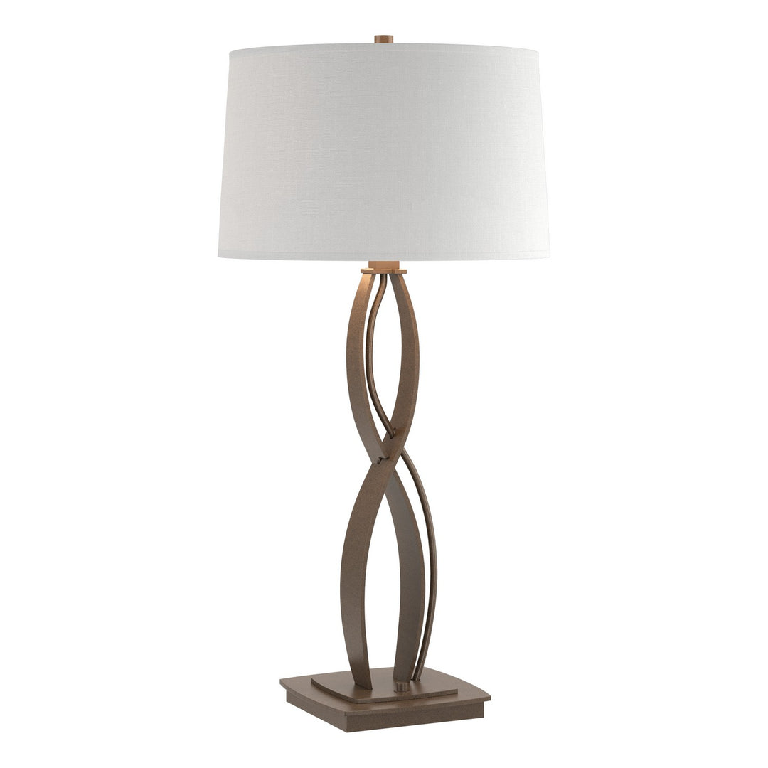 Hubbardton Forge Canada - 272687-SKT-05-SF1594 - One Light Table Lamp - Almost Infinity - Bronze