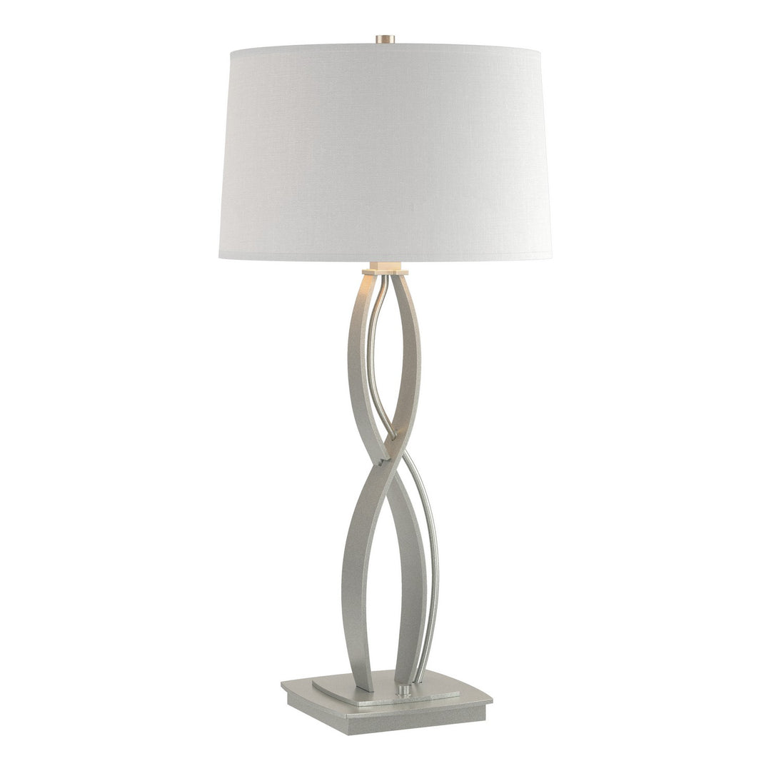 Hubbardton Forge Canada - 272687-SKT-82-SF1594 - One Light Table Lamp - Almost Infinity - Vintage Platinum