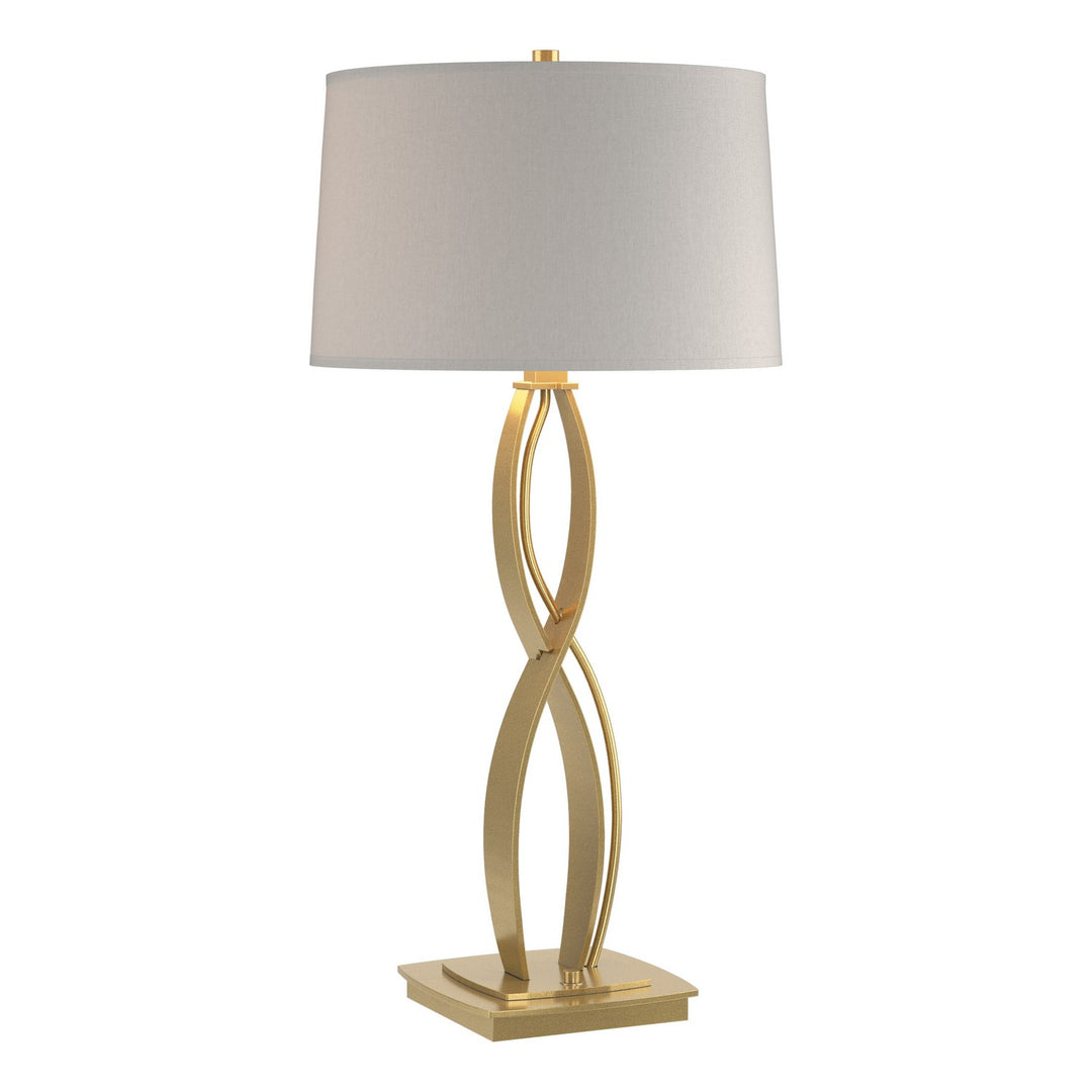Hubbardton Forge Canada - 272687-SKT-86-SE1594 - One Light Table Lamp - Almost Infinity - Modern Brass