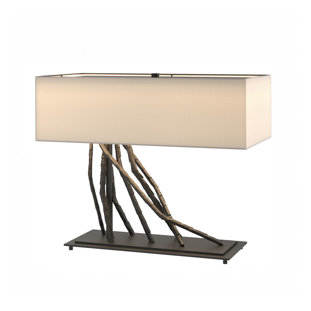 Hubbardton Forge Canada - 277660-SKT-10-SE2010 - Two Light Table Lamp - Brindille - Black