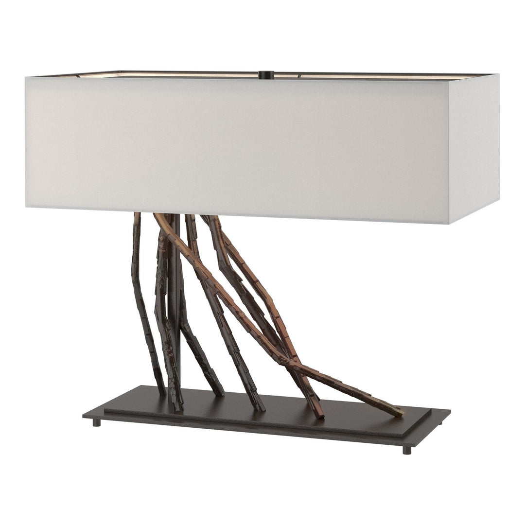 Hubbardton Forge Canada - 277660-SKT-14-SF2010 - Two Light Table Lamp - Brindille - Oil Rubbed Bronze