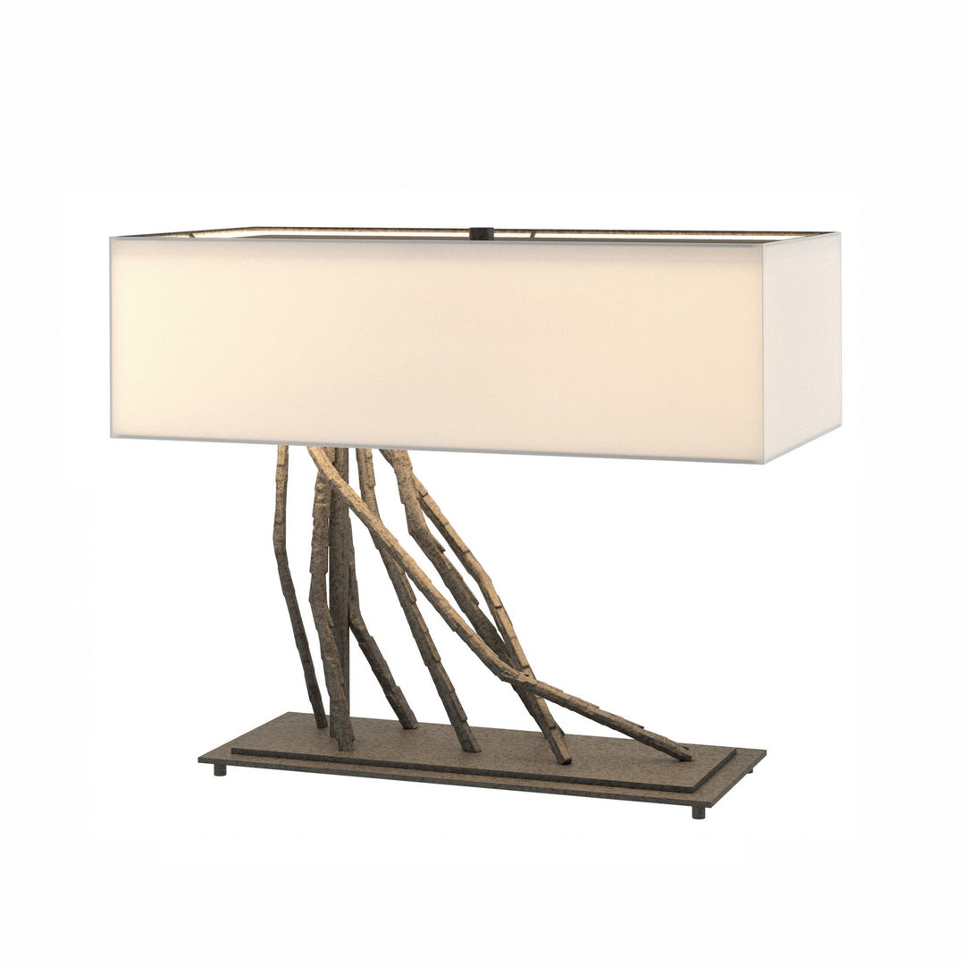 Hubbardton Forge Canada - 277660-SKT-20-SF2010 - Two Light Table Lamp - Brindille - Natural Iron