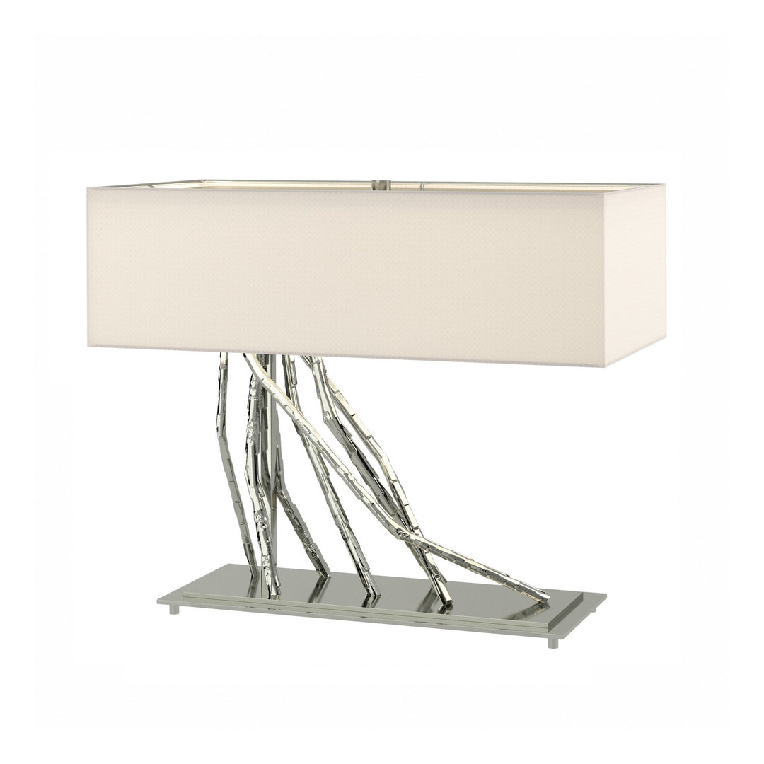 Hubbardton Forge Canada - 277660-SKT-85-SE2010 - Two Light Table Lamp - Brindille - Sterling