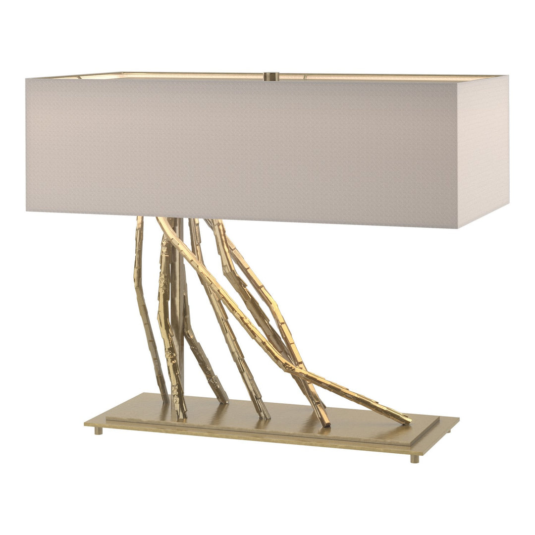 Hubbardton Forge Canada - 277660-SKT-86-SE2010 - Two Light Table Lamp - Brindille - Modern Brass
