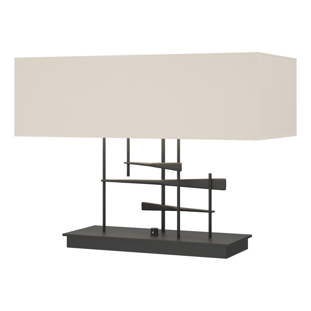 Hubbardton Forge Canada - 277670-SKT-10-SE2010 - Two Light Table Lamp - Cavaletti - Black