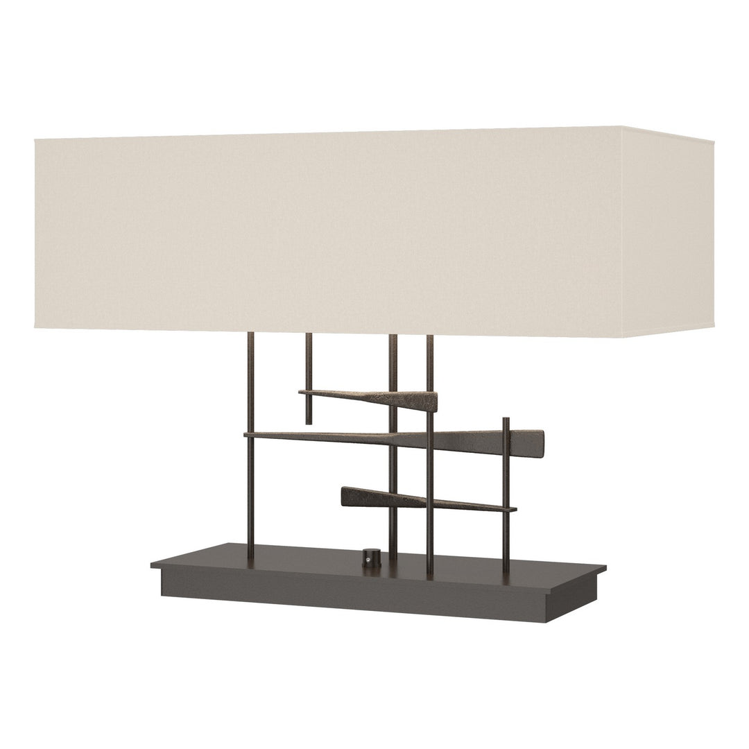 Hubbardton Forge Canada - 277670-SKT-14-SE2010 - Two Light Table Lamp - Cavaletti - Oil Rubbed Bronze