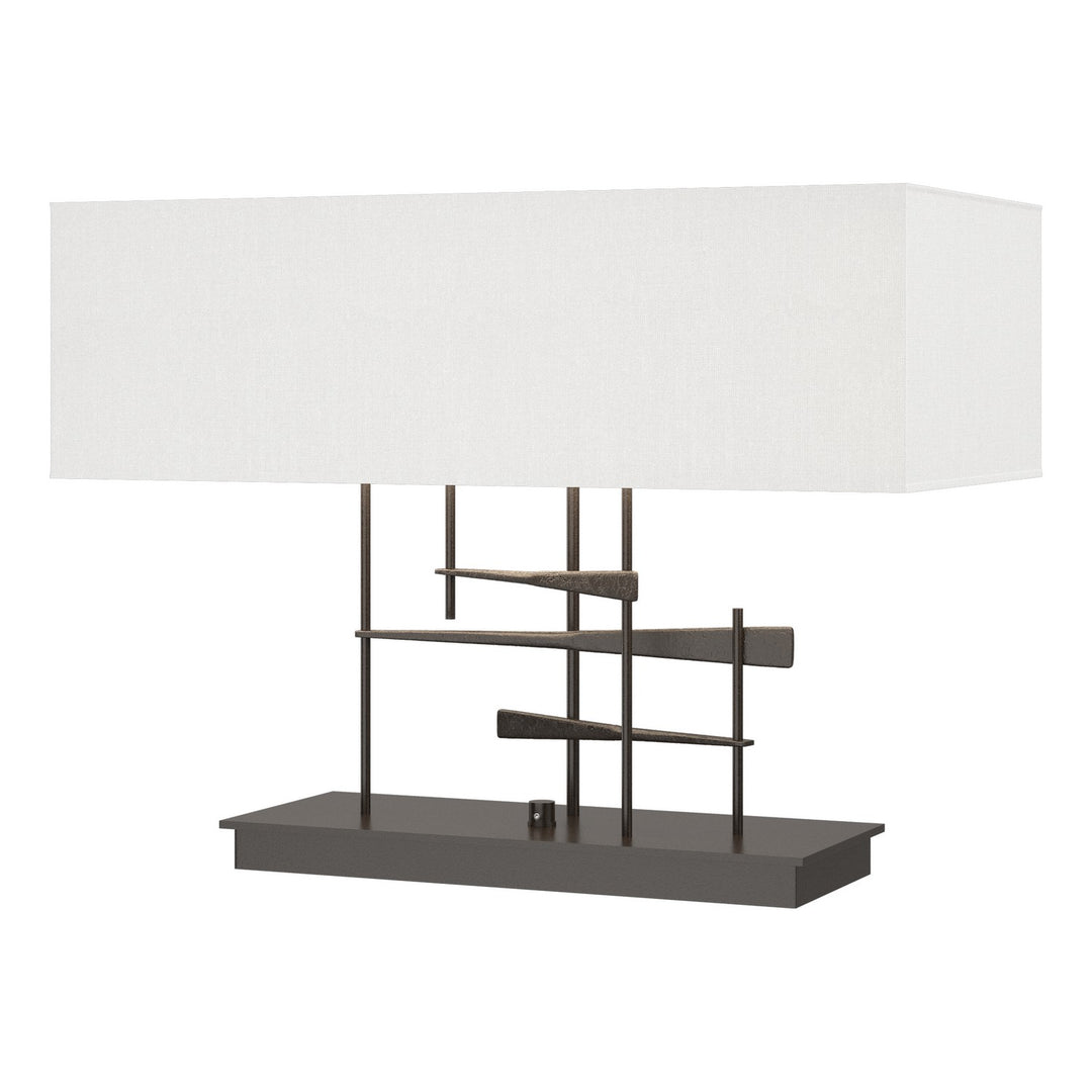 Hubbardton Forge Canada - 277670-SKT-14-SF2010 - Two Light Table Lamp - Cavaletti - Oil Rubbed Bronze