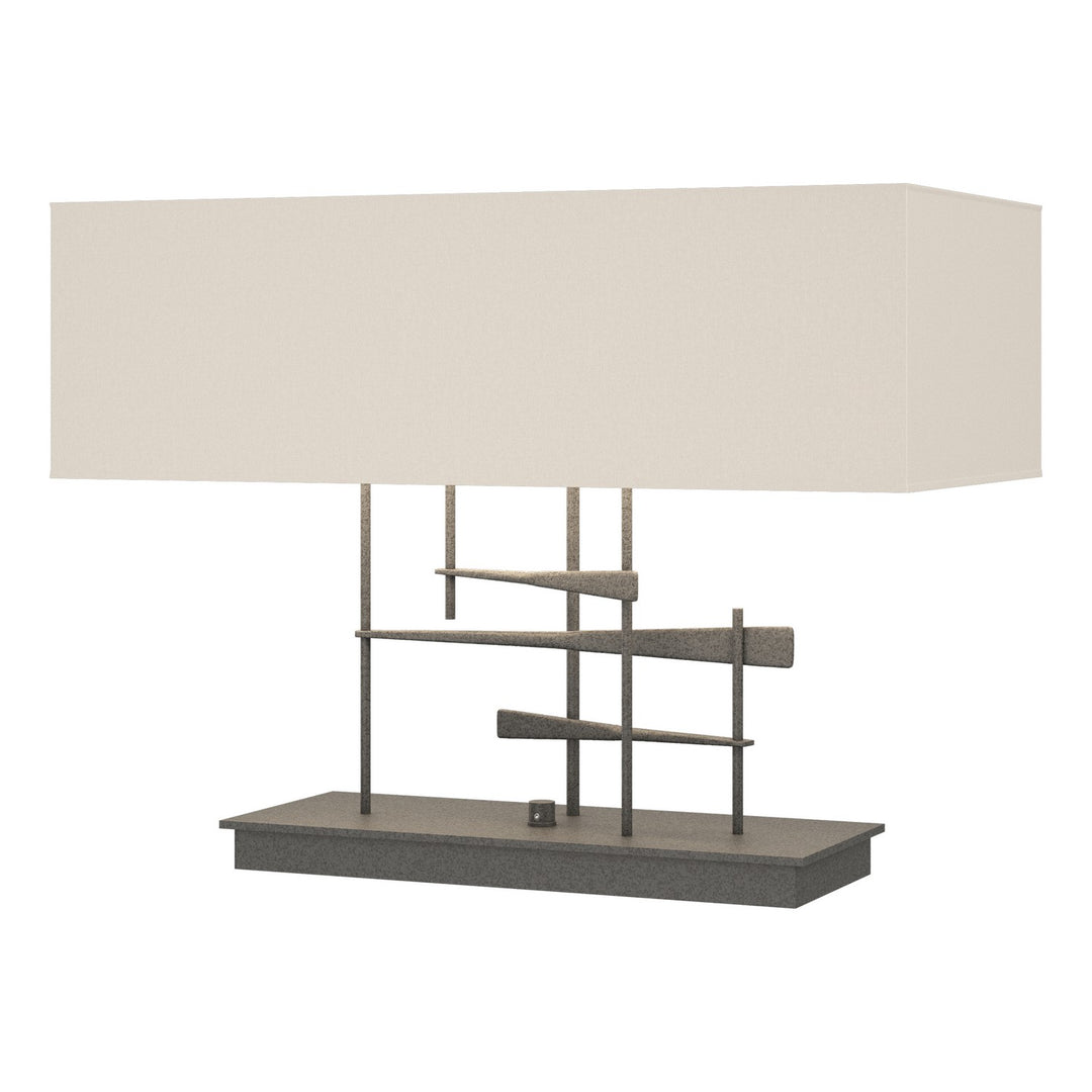 Hubbardton Forge Canada - 277670-SKT-20-SE2010 - Two Light Table Lamp - Cavaletti - Natural Iron