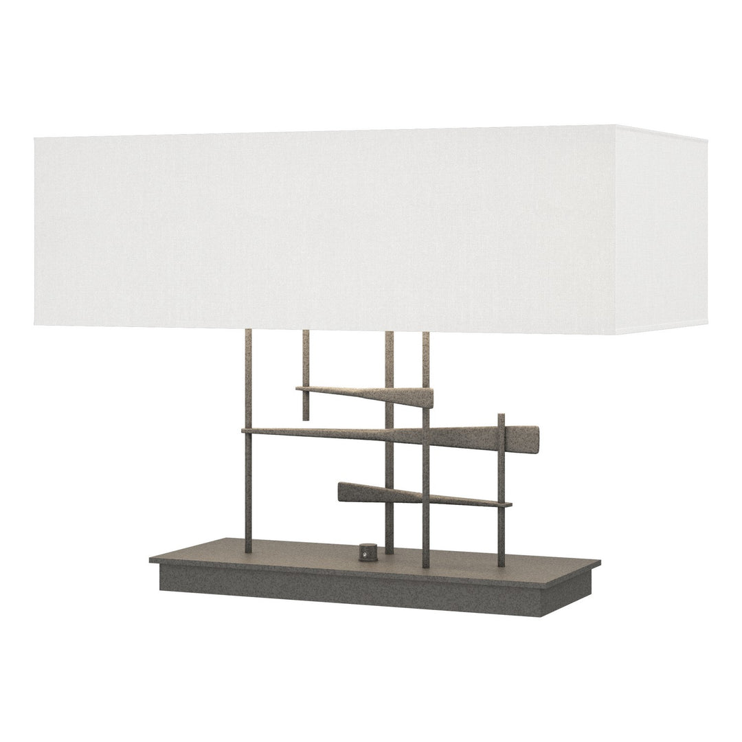 Hubbardton Forge Canada - 277670-SKT-20-SF2010 - Two Light Table Lamp - Cavaletti - Natural Iron
