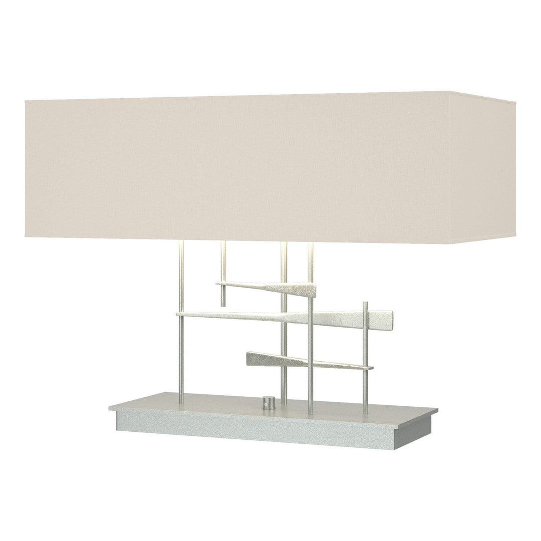 Hubbardton Forge Canada - 277670-SKT-82-SE2010 - Two Light Table Lamp - Cavaletti - Vintage Platinum