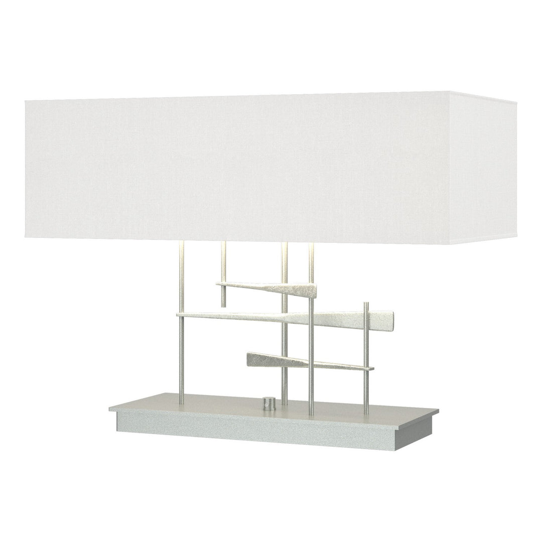 Hubbardton Forge Canada - 277670-SKT-82-SF2010 - Two Light Table Lamp - Cavaletti - Vintage Platinum