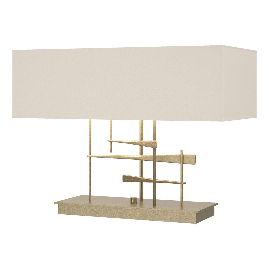 Hubbardton Forge Canada - 277670-SKT-84-SE2010 - Two Light Table Lamp - Cavaletti - Soft Gold