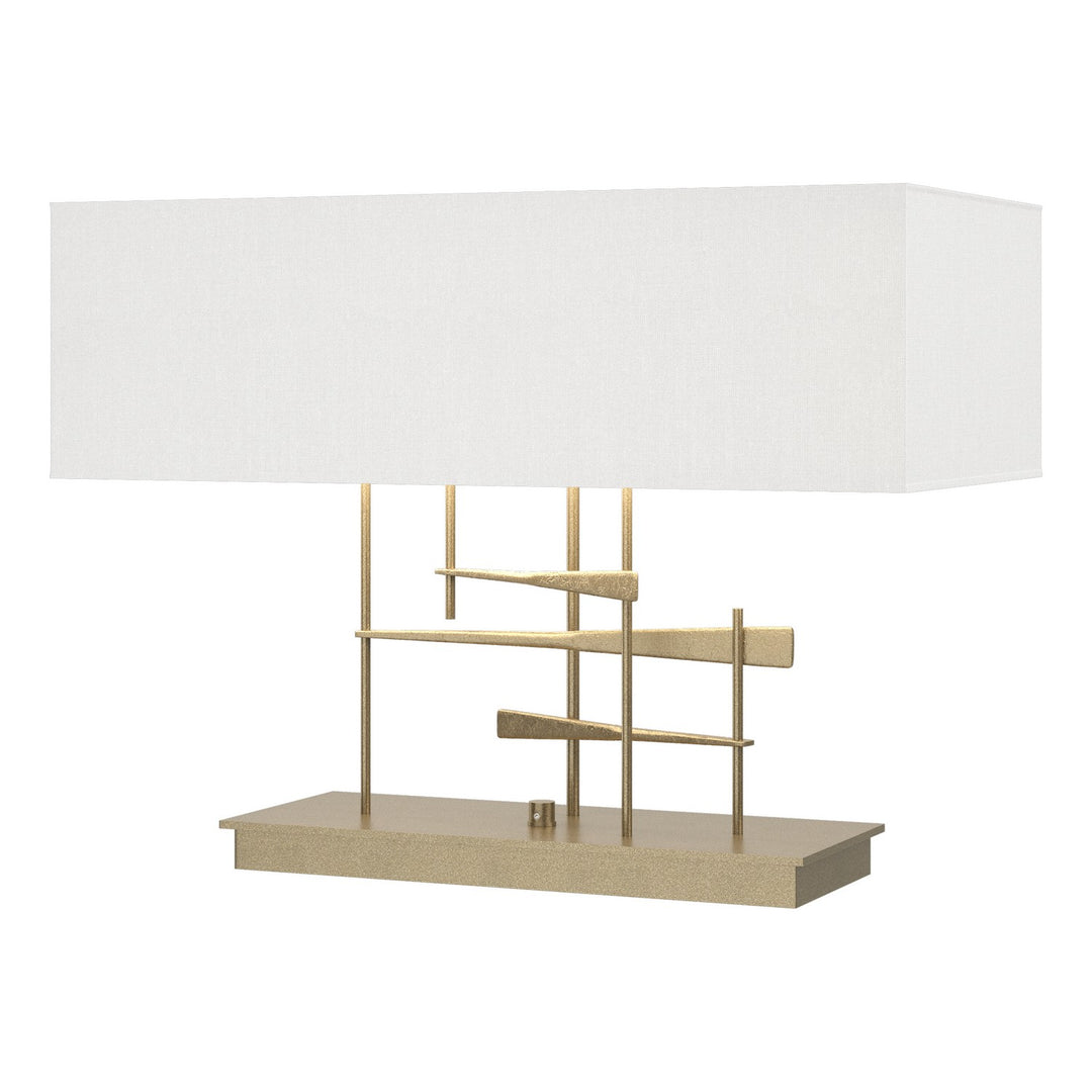 Hubbardton Forge Canada - 277670-SKT-84-SF2010 - Two Light Table Lamp - Cavaletti - Soft Gold