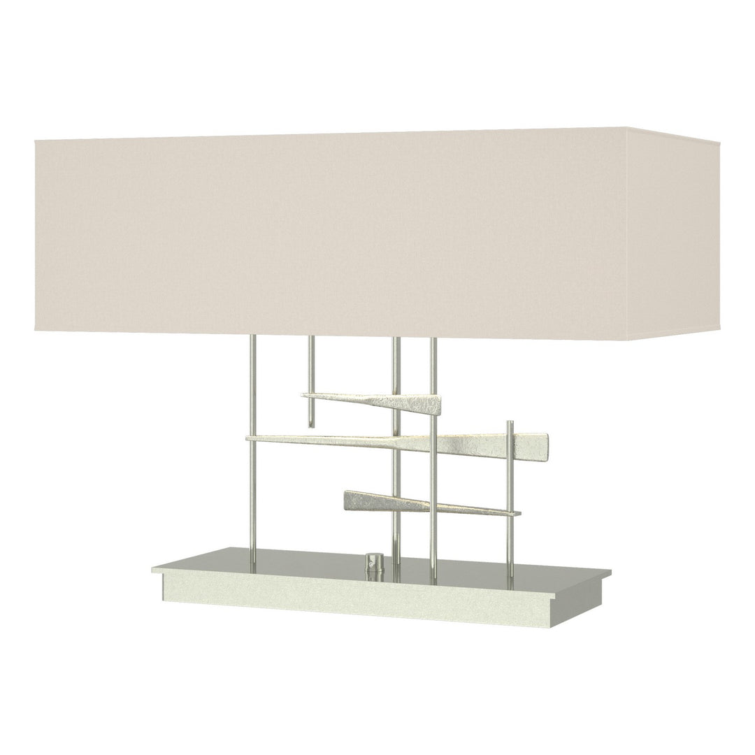 Hubbardton Forge Canada - 277670-SKT-85-SE2010 - Two Light Table Lamp - Cavaletti - Sterling