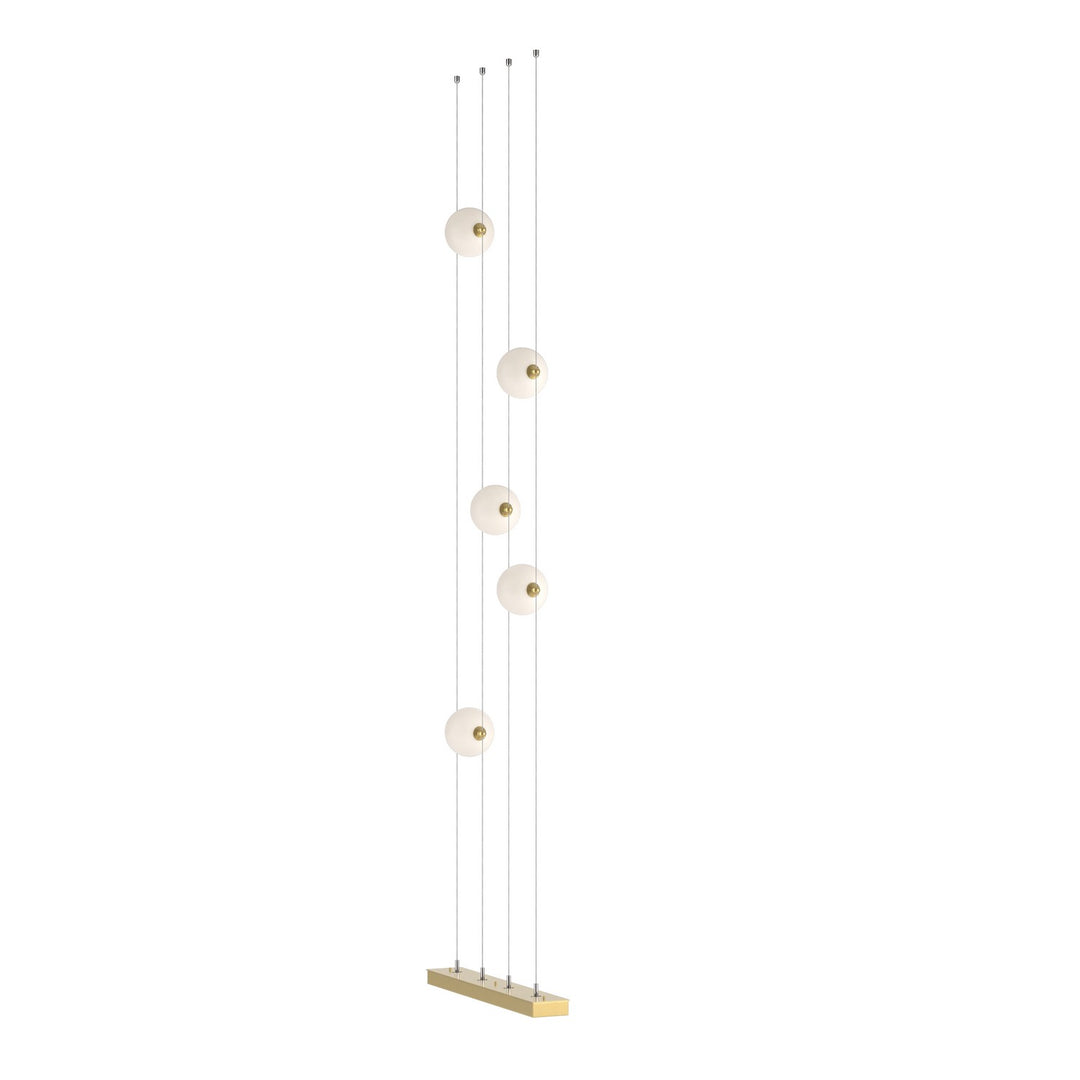 Abacus LED Pendant in Modern Brass - available from The Lighting Shoppe, trusted by Canadian homeowners
