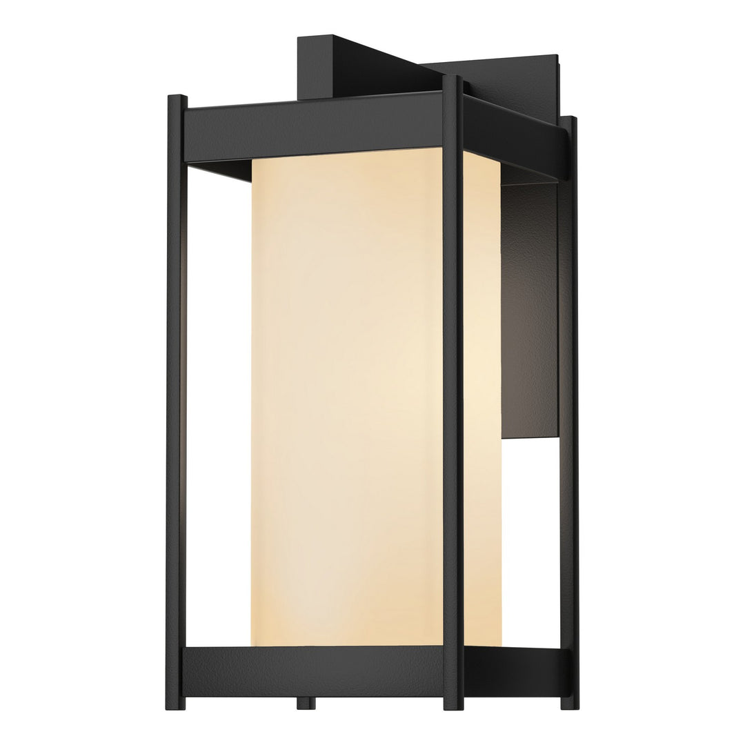 Hubbardton Forge Canada - 302021-SKT-80-GG0730 - One Light Outdoor Wall Sconce - Cela - Coastal Black