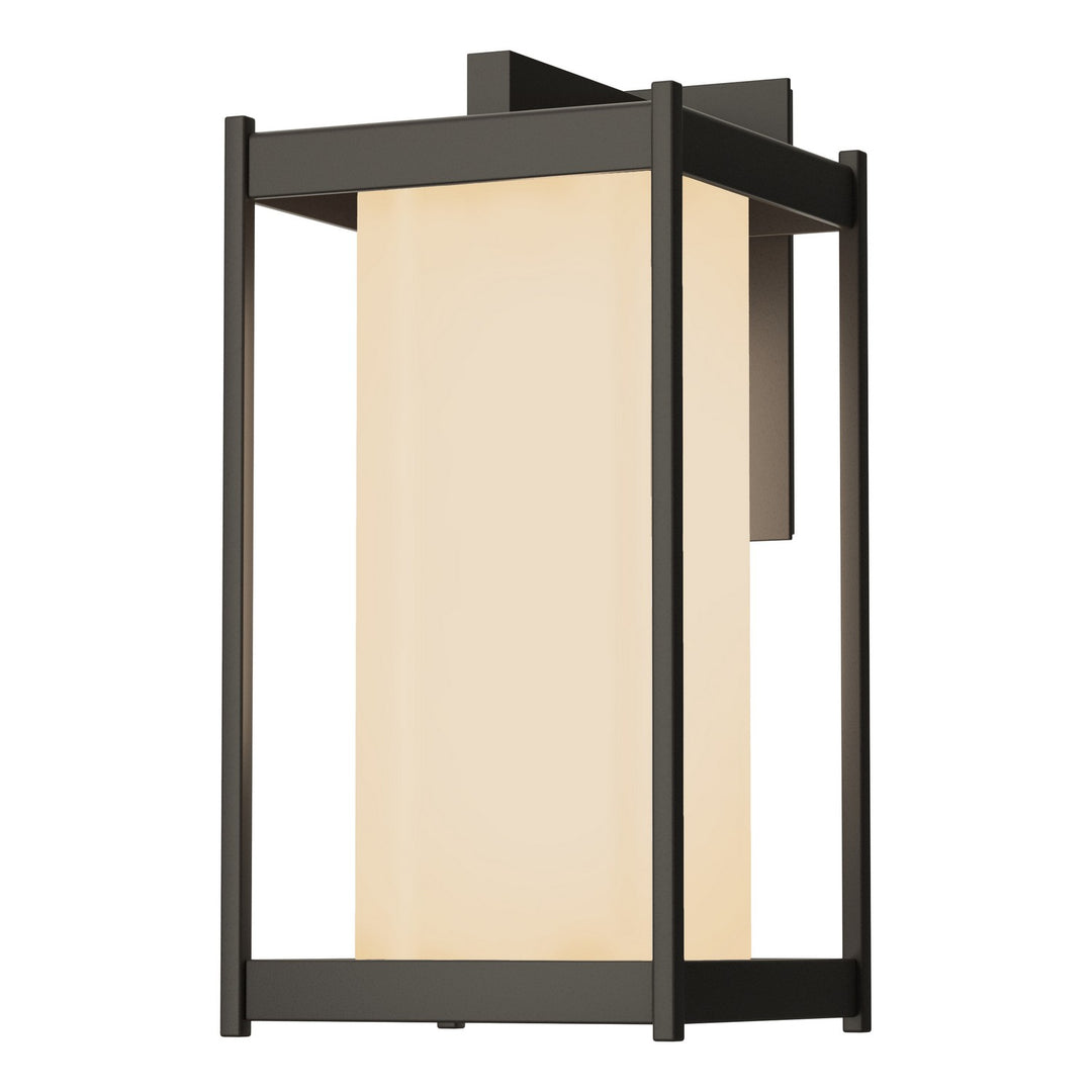 Hubbardton Forge Canada - 302023-SKT-77-GG0731 - One Light Outdoor Wall Sconce - Cela - Coastal Dark Smoke