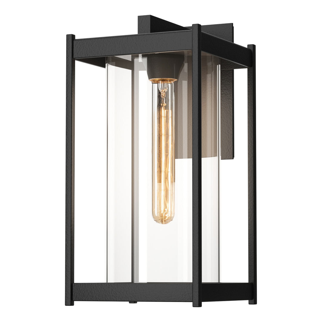 Hubbardton Forge Canada - 302023-SKT-80-ZM0731 - One Light Outdoor Wall Sconce - Cela - Coastal Black