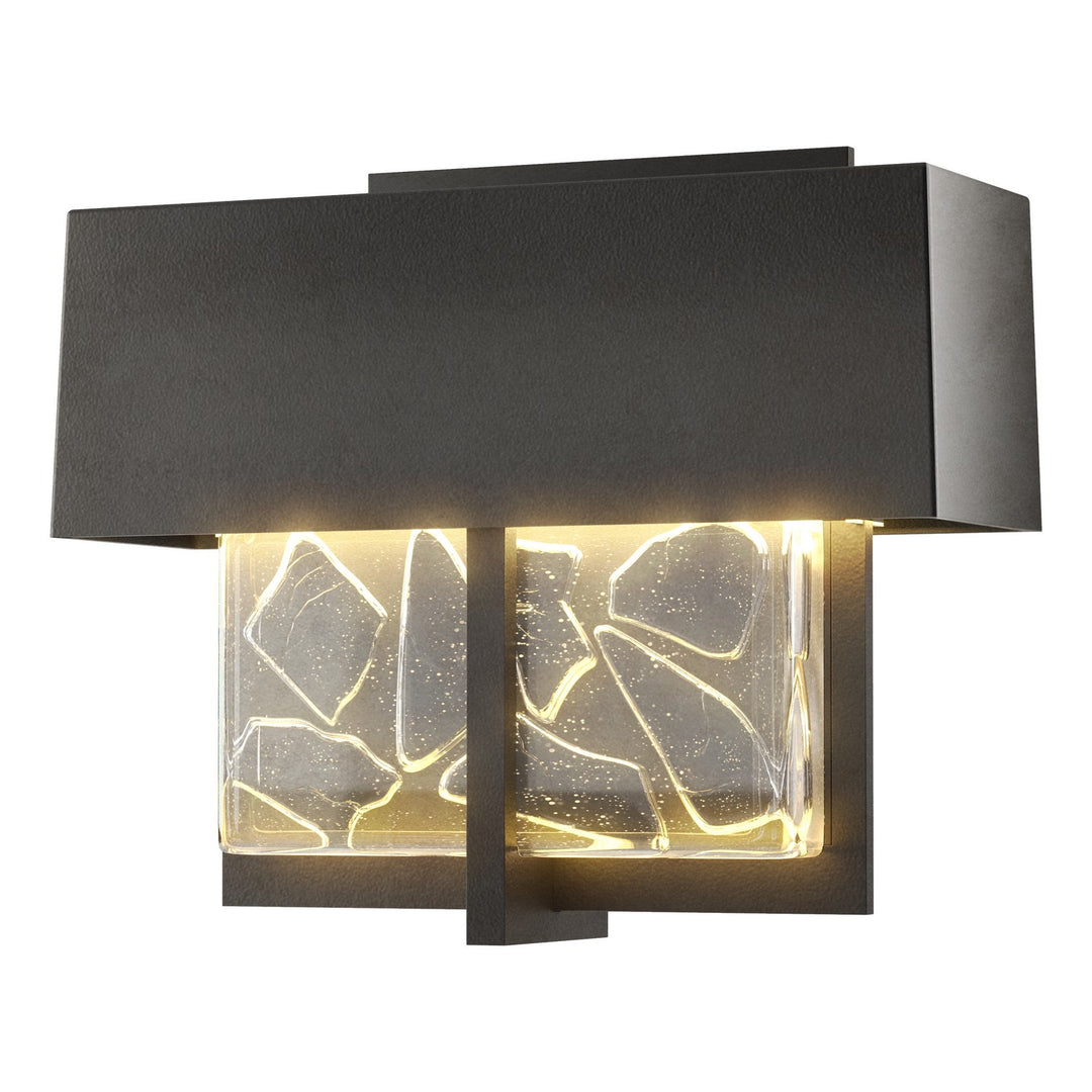 Hubbardton Forge Canada - 302515-LED-80-YP0501 - LED Outdoor Wall Sconce - Shard - Coastal Black