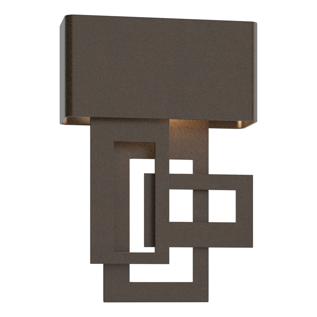 Hubbardton Forge Canada - 302520-LED-LFT-14 - LED Outdoor Wall Sconce - Collage - Coastal Oil Rubbed Bronze