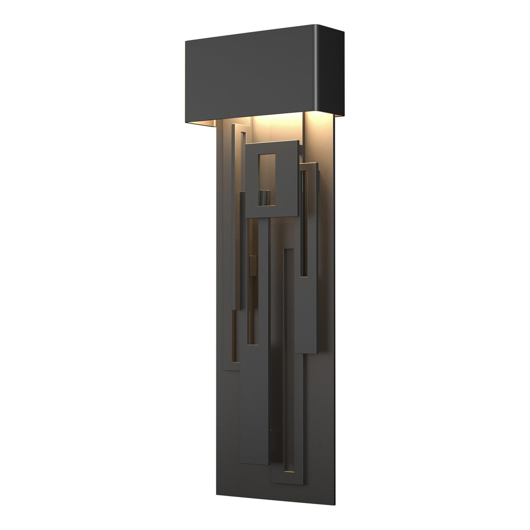 Hubbardton Forge Canada - 302523-LED-80 - LED Outdoor Wall Sconce - Collage - Coastal Black