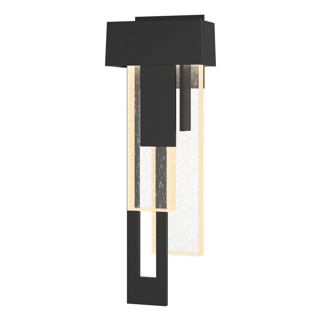 Hubbardton Forge Canada - 302531-LED-LFT-80-II0597 - LED Outdoor Wall Sconce - Rainfall - Coastal Black