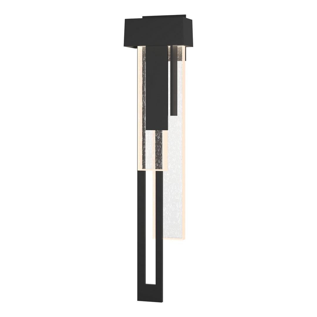 Hubbardton Forge Canada - 302533-LED-LFT-80-II0596 - LED Outdoor Wall Sconce - Rainfall - Coastal Black