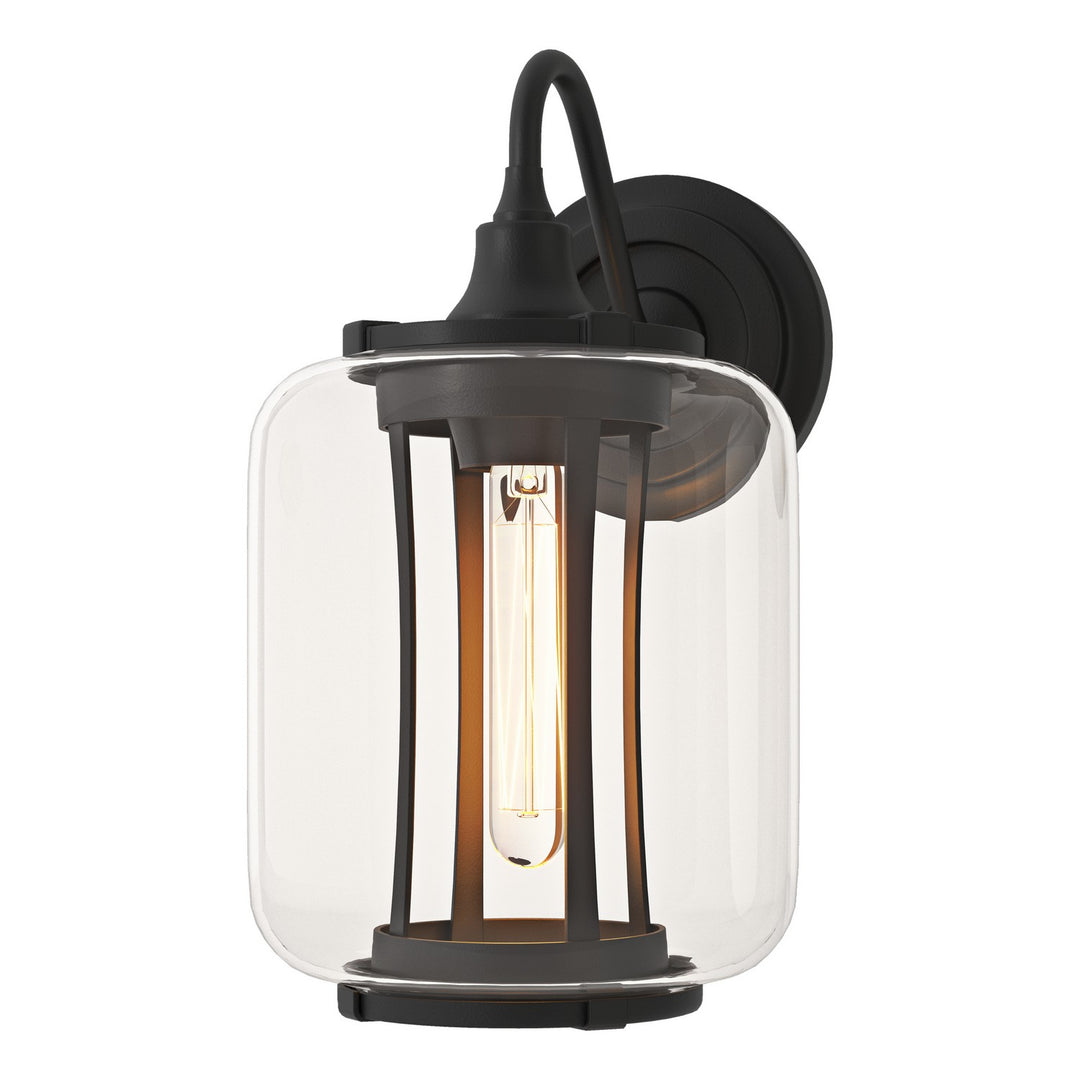 Hubbardton Forge Canada - 302551-SKT-80-ZM0723 - One Light Outdoor Wall Sconce - Fairwinds - Coastal Black