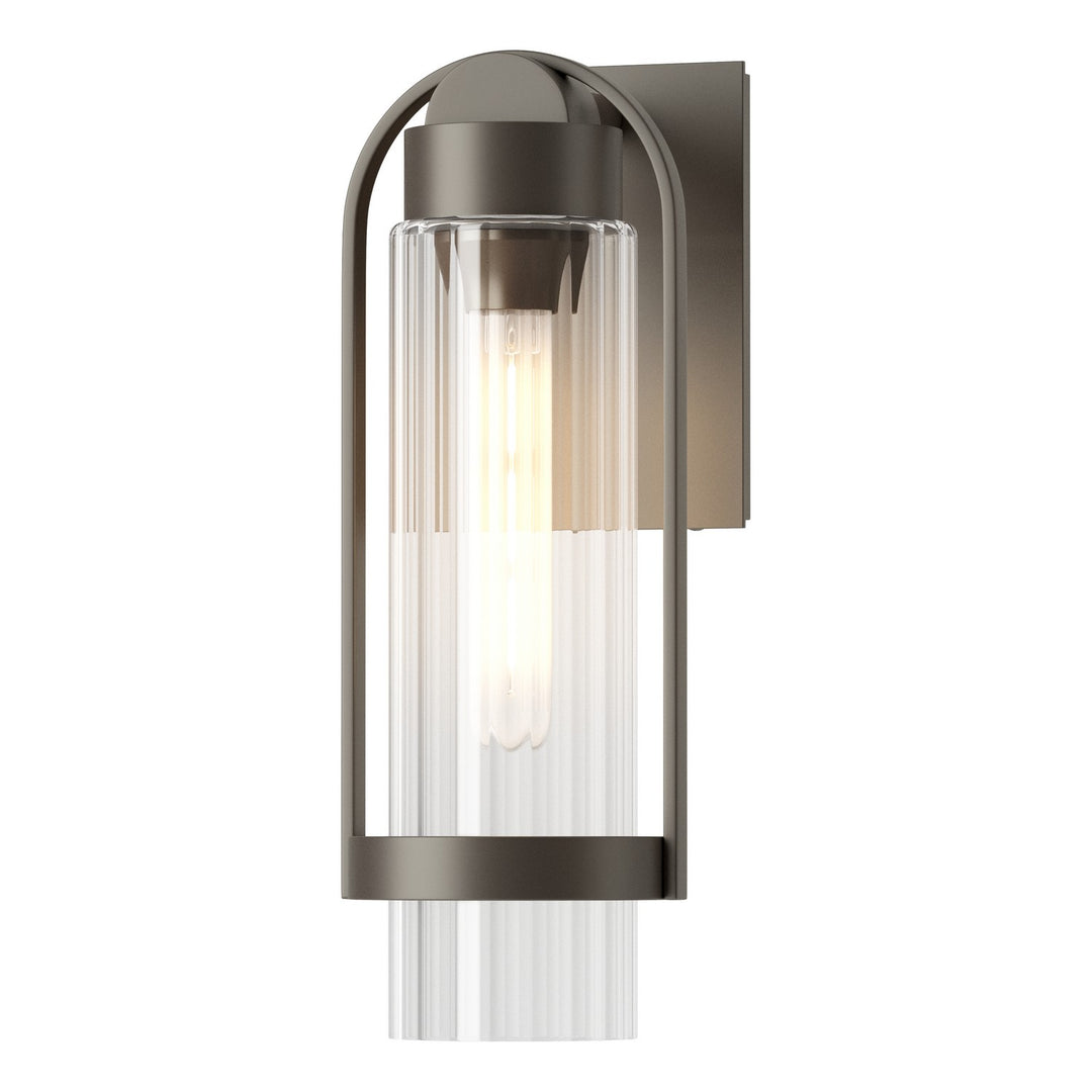 Hubbardton Forge Canada - 302555-SKT-77-ZM0741 - One Light Outdoor Wall Sconce - Alcove - Coastal Dark Smoke