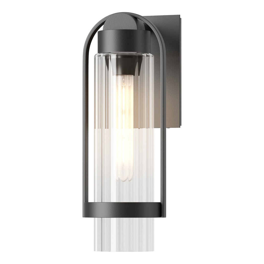 Hubbardton Forge Canada - 302555-SKT-80-ZM0741 - One Light Outdoor Wall Sconce - Alcove - Coastal Black