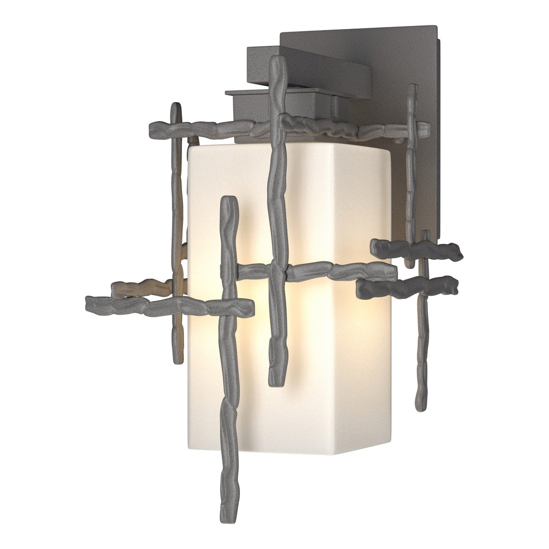 Hubbardton Forge Canada - 302580-SKT-78-GG0111 - One Light Outdoor Wall Sconce - Tura - Coastal Burnished Steel