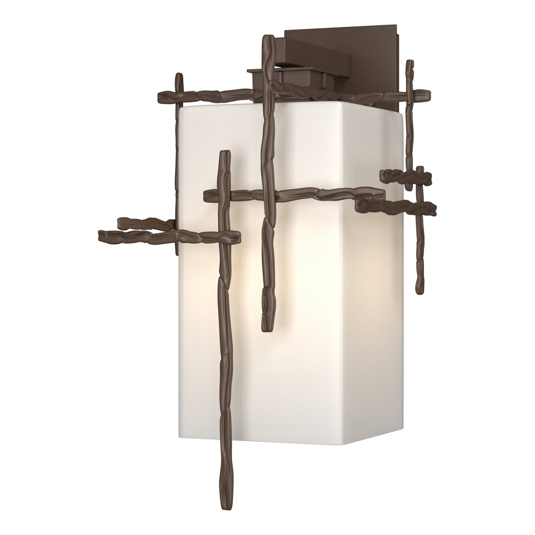 Hubbardton Forge Canada - 302583-SKT-75-GG0707 - One Light Outdoor Wall Sconce - Tura - Coastal Bronze