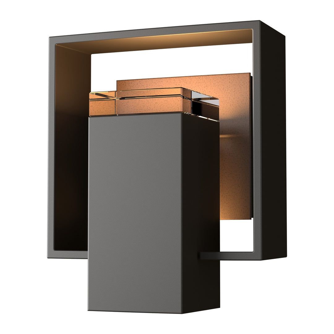 Hubbardton Forge Canada - 302601-SKT-14-75-ZM0546 - One Light Outdoor Wall Sconce - Shadow Box - Coastal Oil Rubbed Bronze