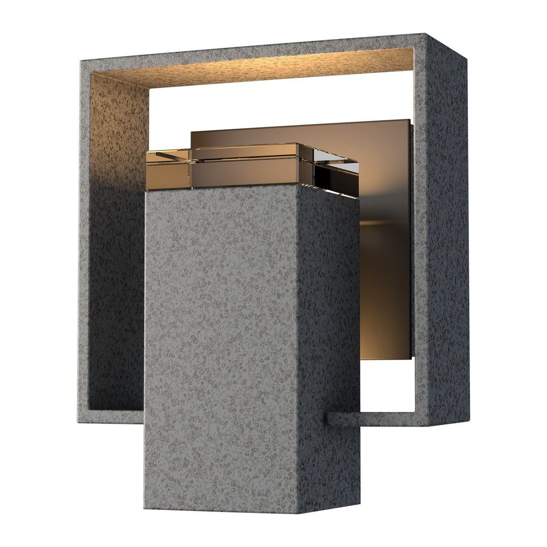 Hubbardton Forge Canada - 302601-SKT-20-14-ZM0546 - One Light Outdoor Wall Sconce - Shadow Box - Coastal Natural Iron