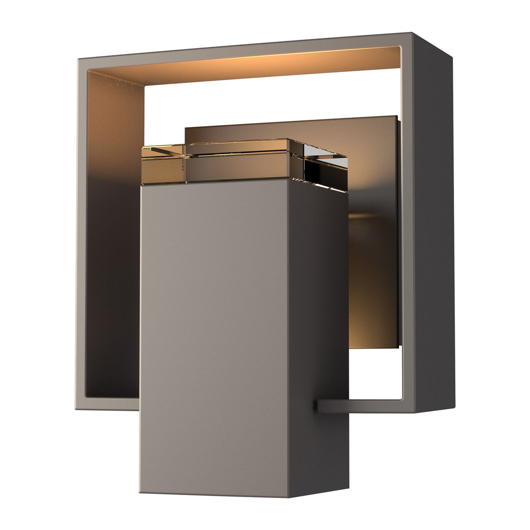 Hubbardton Forge Canada - 302601-SKT-77-14-ZM0546 - One Light Outdoor Wall Sconce - Shadow Box - Coastal Dark Smoke