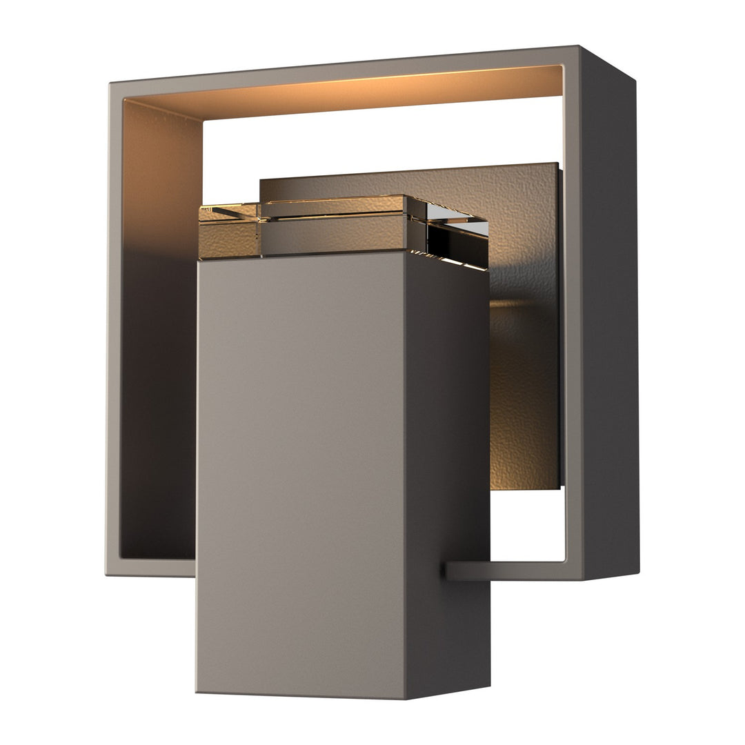 Hubbardton Forge Canada - 302601-SKT-77-80-ZM0546 - One Light Outdoor Wall Sconce - Shadow Box - Coastal Dark Smoke