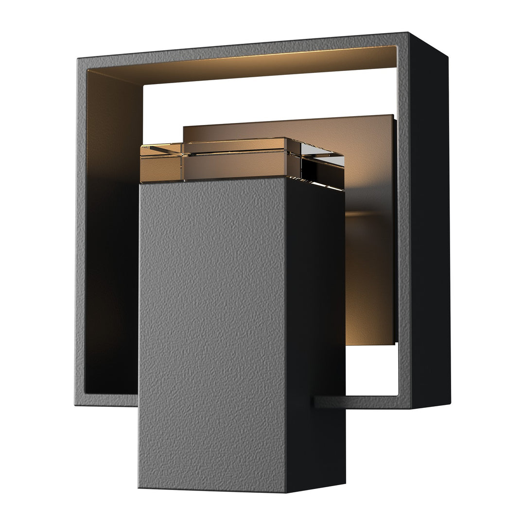 Hubbardton Forge Canada - 302601-SKT-80-14-ZM0546 - One Light Outdoor Wall Sconce - Shadow Box - Coastal Black