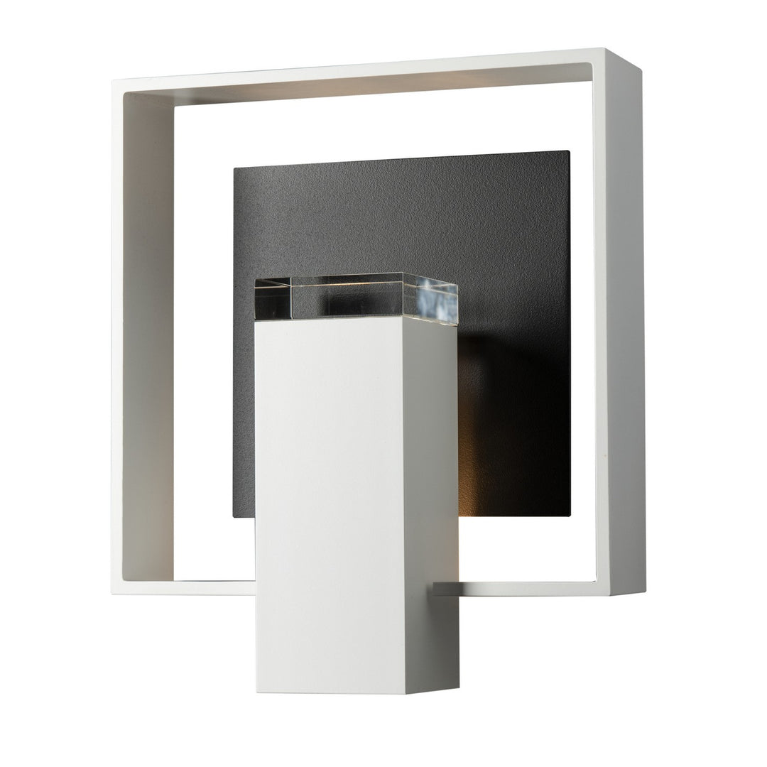 Hubbardton Forge Canada - 302603-SKT-02-80-ZM0546 - One Light Outdoor Wall Sconce - Shadow Box - Coastal White