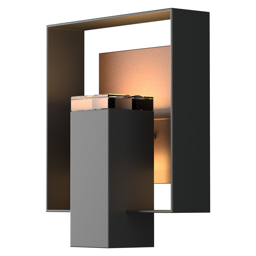 Hubbardton Forge Canada - 302603-SKT-80-75-ZM0546 - One Light Outdoor Wall Sconce - Shadow Box - Coastal Black