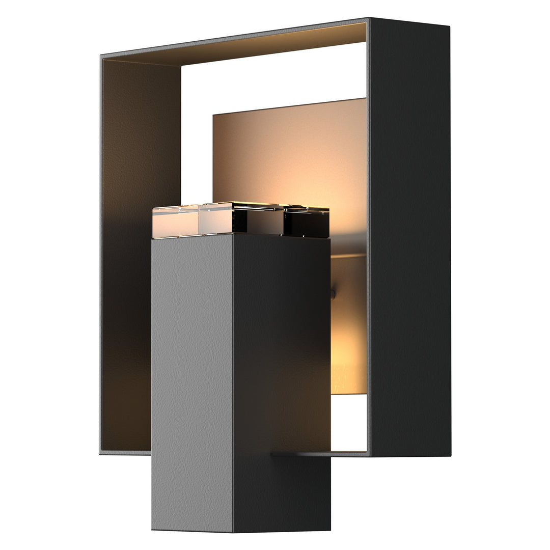Hubbardton Forge Canada - 302603-SKT-80-77-ZM0546 - One Light Outdoor Wall Sconce - Shadow Box - Coastal Black