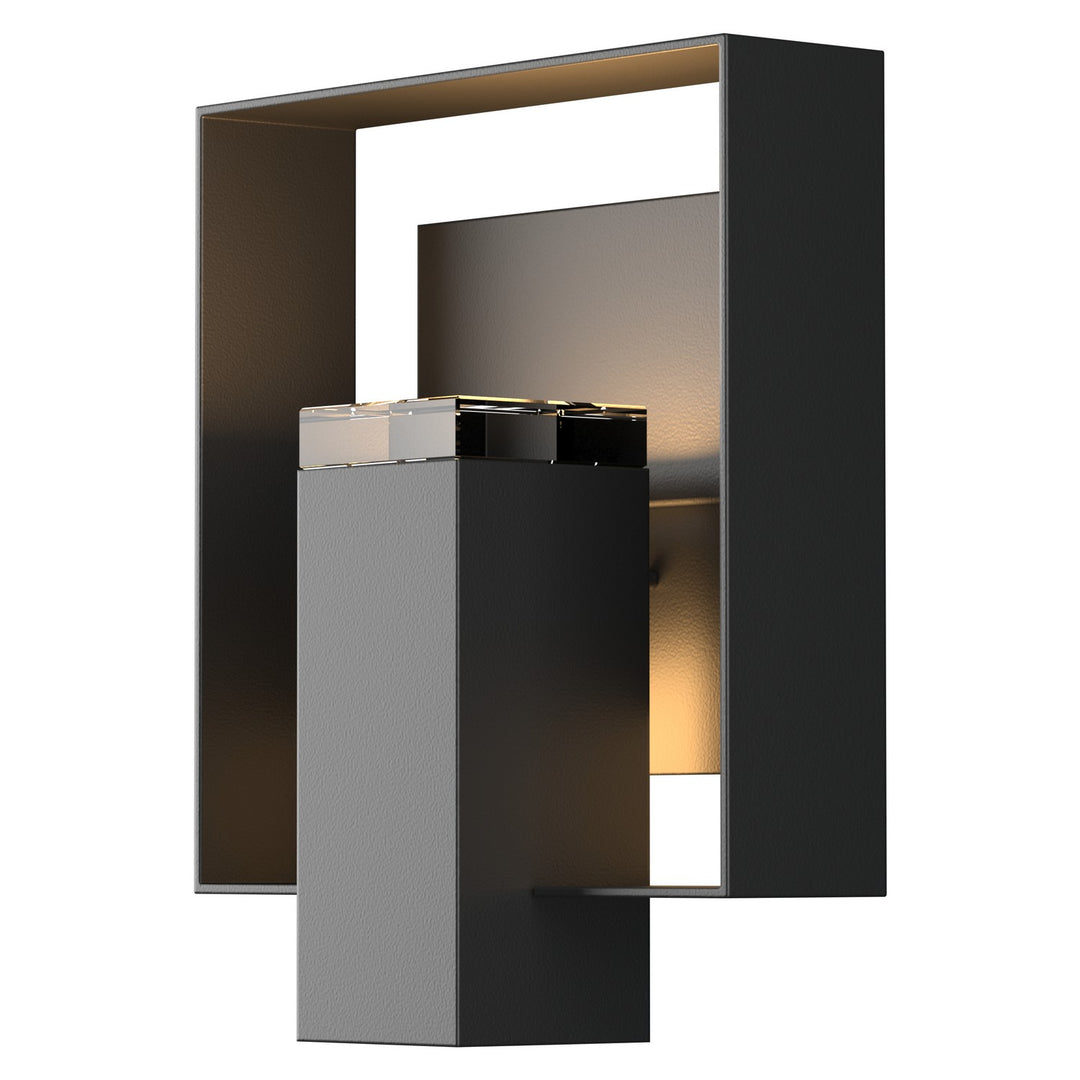 Hubbardton Forge Canada - 302603-SKT-80-80-ZM0546 - One Light Outdoor Wall Sconce - Shadow Box - Coastal Black