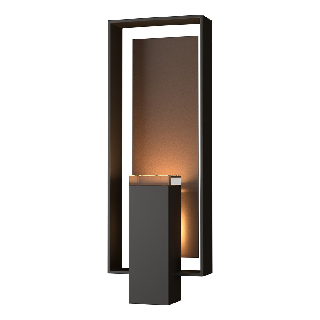 Hubbardton Forge Canada - 302605-SKT-14-75-ZM0546 - Two Light Outdoor Wall Sconce - Shadow Box - Coastal Oil Rubbed Bronze