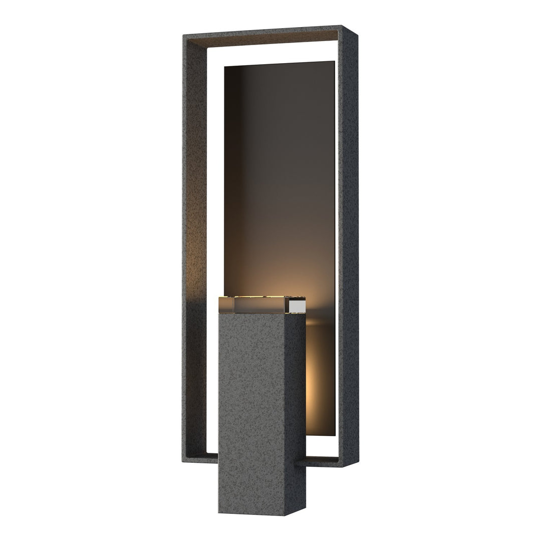 Hubbardton Forge Canada - 302605-SKT-20-14-ZM0546 - Two Light Outdoor Wall Sconce - Shadow Box - Coastal Natural Iron