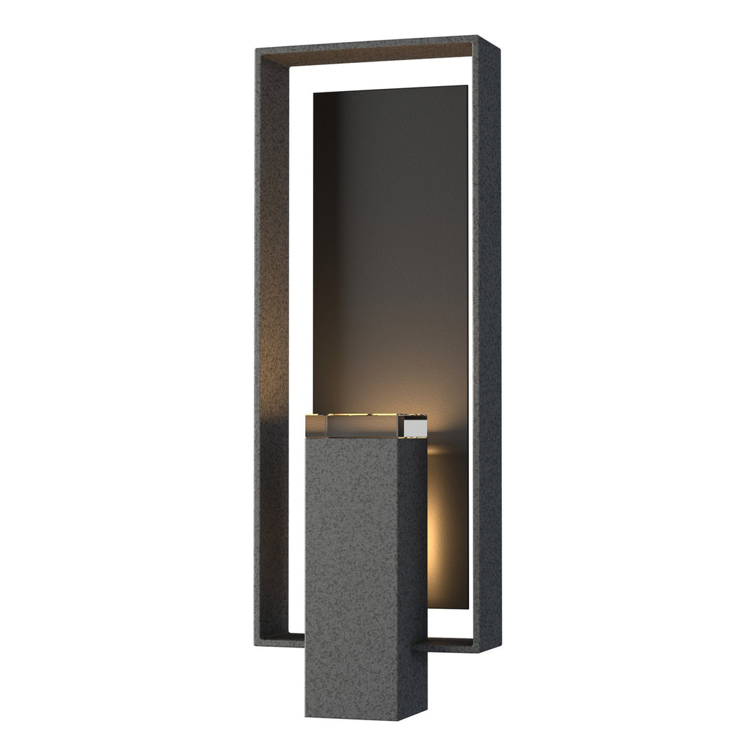 Hubbardton Forge Canada - 302605-SKT-20-80-ZM0546 - Two Light Outdoor Wall Sconce - Shadow Box - Coastal Natural Iron