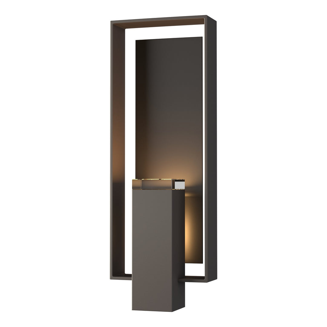 Hubbardton Forge Canada - 302605-SKT-77-14-ZM0546 - Two Light Outdoor Wall Sconce - Shadow Box - Coastal Dark Smoke