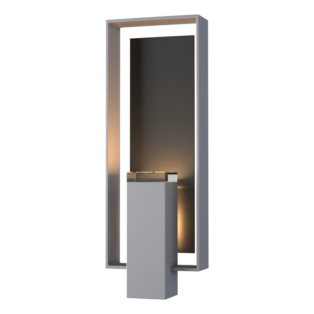 Hubbardton Forge Canada - 302605-SKT-78-80-ZM0546 - Two Light Outdoor Wall Sconce - Shadow Box - Coastal Burnished Steel