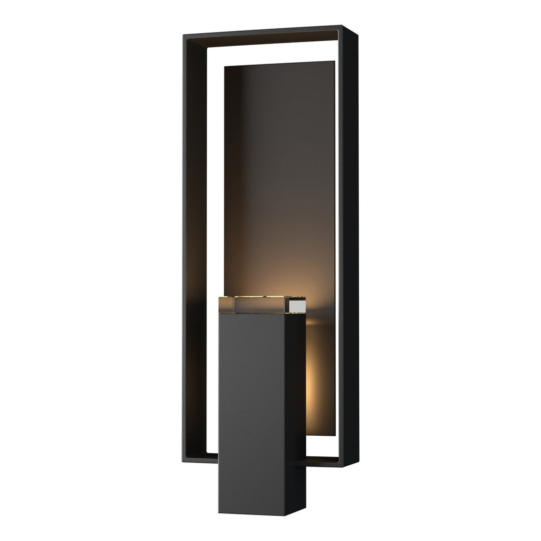 Hubbardton Forge Canada - 302605-SKT-80-14-ZM0546 - Two Light Outdoor Wall Sconce - Shadow Box - Coastal Black