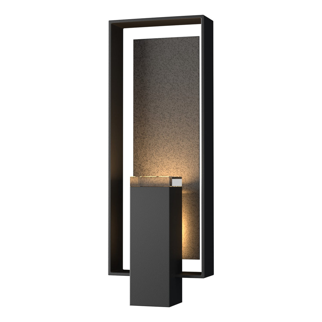 Hubbardton Forge Canada - 302605-SKT-80-20-ZM0546 - Two Light Outdoor Wall Sconce - Shadow Box - Coastal Black