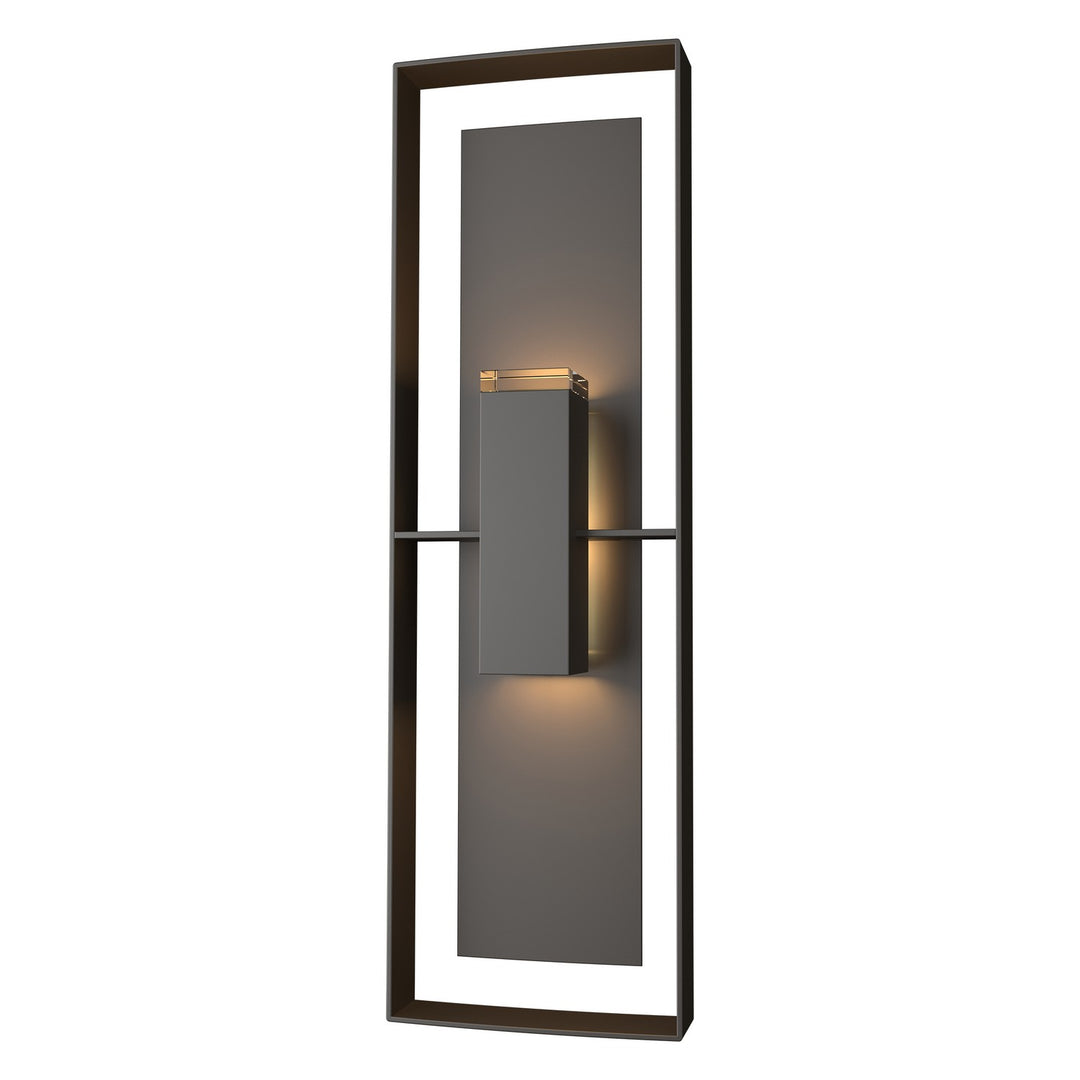 Hubbardton Forge Canada - 302607-SKT-14-14-ZM0546 - Two Light Outdoor Wall Sconce - Shadow Box - Coastal Oil Rubbed Bronze