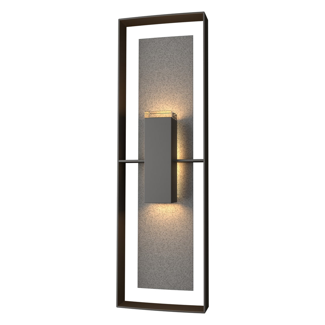 Hubbardton Forge Canada - 302607-SKT-14-20-ZM0546 - Two Light Outdoor Wall Sconce - Shadow Box - Coastal Oil Rubbed Bronze